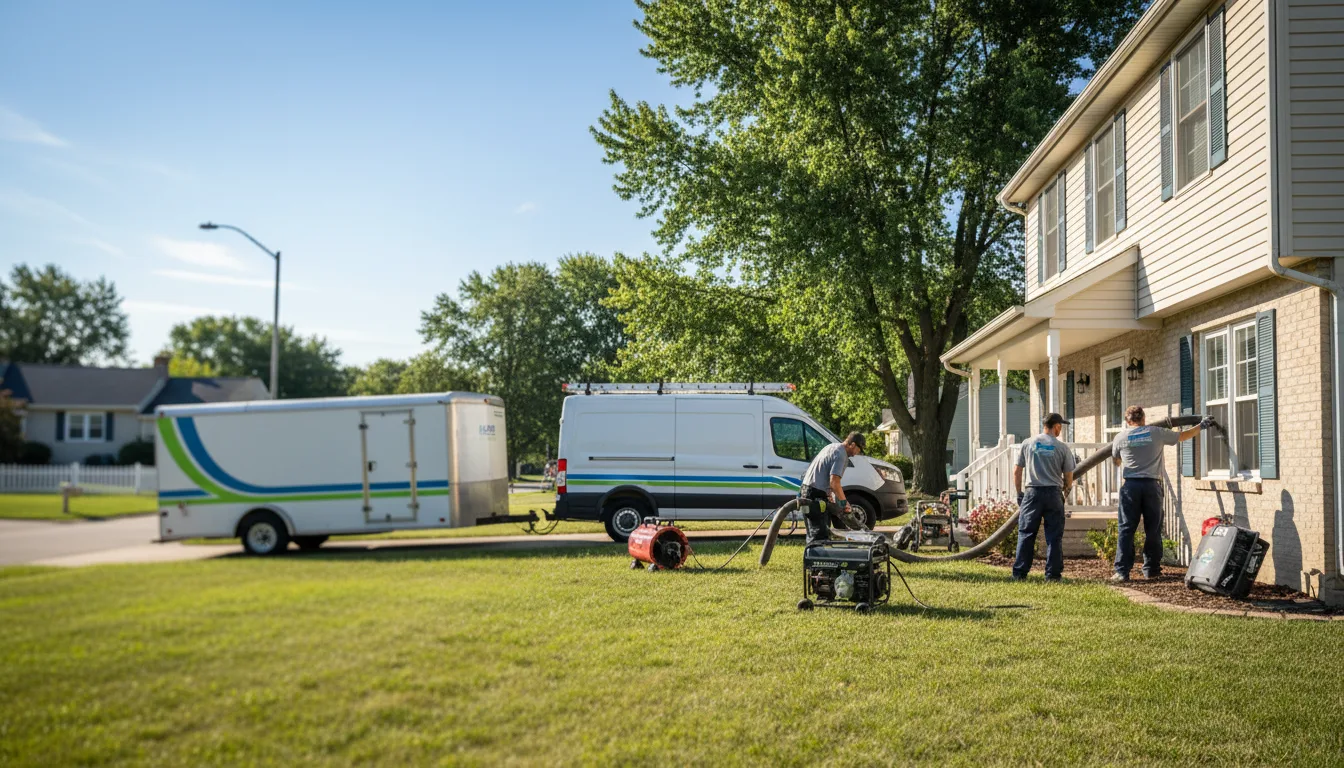 Flooded Basement Restoration And Cleanup With Repair in Brasher Falls, NY near me